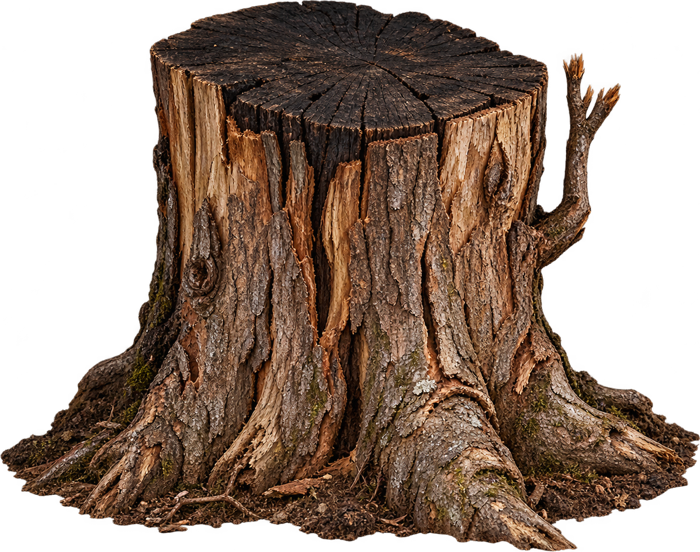 Tree stump grinding icon in Palm Coast, FL